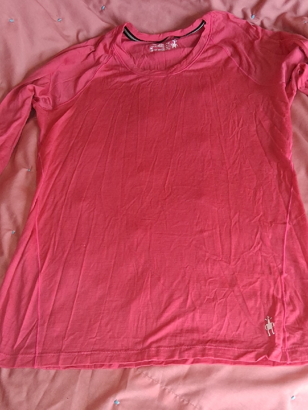 Smartwool Women's Long Sleeve Crew Top - Rose